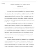 U6A1 Review of Assessment Constructs  2 .docx  COUN5106  Assessment Completion and Review of Assessment Constructs  Capella University  COUN5106: Assessments, Tests, & Measures  In the average school day, students will be faced with a wide variety of soci