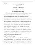 The Difficulties as a Behavior Analyst.docx  PSYC4002  PSYC4002: ABA Ethics & Supervision BCBA Interview  The Difficulties As A Behavior Analyst  Capella University   The Difficulties as a Behavior Analyst  Nirvana is the Behavior Analyst that I interview