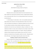 Research Skills.docx  NHS-FPX4000  Applying Library Research Skills  Capella University  NHS-FPX4000: Developing a Health Care Perspective  Applying Library Research Skills  Medication errors are common medical mistakes that can lead to patient harm or ev