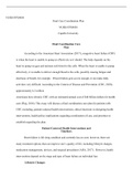 NURS FPX4050    Assessment4 1.docx 1    NURS-FPX4050  Final Care Coordination Plan  NURS-FPX4050  Capella University   Final Coordination Care Plan  According to the American Heart Association (2017), congestive heart failure (CHF) is when the heart is un