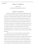 NURS FPX4050    Assessment1 1.docx  NURS-FPX4050  Preliminary Care Coordination Plan  Capella University  NURS-FPX 4050: Coordinating Patient-Centered Care  Preliminary Care Coordination Plan  Mental health is a growing health concern and is increasing in