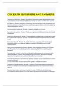 CSX EXAM QUESTIONS AND ANSWERS (GRADED A)