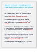 ATI RN CAPSTONE MATERNAL NEWBORN AND WOMENS HEALTH ASSESSMENT 2024-2025 ACTUAL COMPLETE QUESTIONS AND  CORRECT ANSWERS (VERIFIED ANSWERS ) ALREADY GRADED A+.