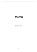 TAX3703 EXAM PACK LATEST