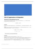 AP Calculus BC Unit 6 Applications of Differentiation