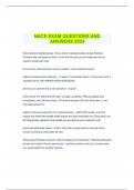 NACE EXAM QUESTIONS AND ANSWERS 2024