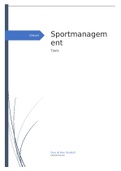 Sportmanagement tentamen leerjaar 1