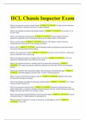 IICL Chassis Inspector Exam