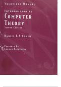 Introduction to Computer Theory Solutions Manual chapter 1 to 25