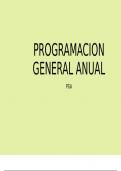 Programación General Anual (PGA)