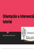 Orientacón e intervención tutorial