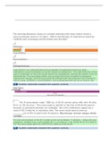 NURS 274 Fluids and Electrolytes medsurge 1 {Well explained RATIONALES}