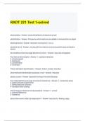 RADT 221 Test 1-solved