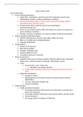 NUR 3480 - Exam 4 Study Guide.