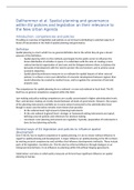 Spatial planning and governance within EU policies and legislation and their relevance to the New Urban Agenda. Article from Erich Dallhammer, Roland Gaugitsch, Wolfgang Neugebauer (ÖIR GmbH) and Kai Böhme (Spatial Foresight GmbH).