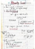 Alternating current best  handwritten notes(NEET) # ALLEN Class Notes #Complete notes #NEET notes