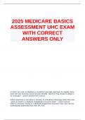 UHC 2024 AHIP - MEDICARE BASICS  OFFER EXAM COMPILAATION BUNDLE.....