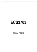 ECS3703 - PAST EXAM PACK SOLUTIONS (2021 - 2015) & BRIEF NOTES 2021