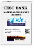 Test Bank for Maternity Newborn and Women’s Health Nursing: A Case-Based Approach 2nd Edition by: O’Meara. Newest Edition 2024