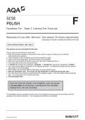 AQA GCSE polish8688 LF T TRAN Polish  12June 2024