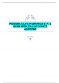 PRIMERICA LIFE INSURANCE STATE  EXAM 