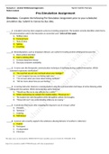 Scenario 2 – Alcohol Withdrawal/Aggression Robert Jackson Pre-Simulation Assignment, Short Answer. Graded 100%