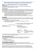 Samenvatting ondernemingsrecht en faillissementsrecht 4.1 (LAW 4.1)