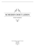 Schrijfvaardigheden - Scheiden doet lijden