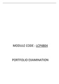 LCP4804 2021 SEPTEMBER NOVEMBER PORTFOLIO EXAM