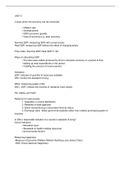 Chapter 9 Summary Pearson Edexcel A level Economics A Fourth Edition, ISBN: 9781510450004  Unit9- Measures of Economic Performance: Economic Growth