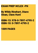 EXAM PREP NCLEX -PN By Wilda Rinehart, Diann Sloan, Clara Hurd