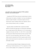 ¿Como afecta la crisis económica por la pandemia COVID a la población ecuatoriana y como esta podría superarla?