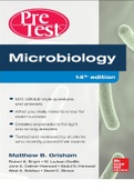 MICROBIOLOGY PRETEST SELF-ASSESSMENT AND REVIEW BY MATTHEW GRISHAM