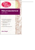 NEUROSCIENCE PRETEST SELF-ASSESSMENT AND REVIEW, SIXTH EDITION (PRETEST BASIC SCIENCE) BY ALLAN SIEGEL