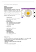 Lecture notes/ summary Transport economics and management