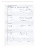 Lecture notes Mathematics (MATHS1) 