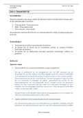 zelfstudie 2 transcriptie moleculaire biologie