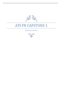 ATI PN CAPSTONE 1 EXAM