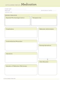 ATI medication templates 