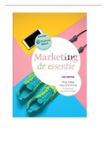 Samenvatting 'Marketing de essentie' H1/5 (incl. begrippenlijst per hoofdstuk)