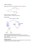 Samenvatting Lessen Ontstaansmechanismen van ziekten