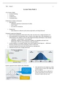 Talent Development & Creativity Summary of Lecture 5