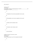 BIO 251 - FINAL PART 3. Questions & Answers. A+  Complete Guide.