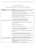 NUR 4385 Adult Health III Theory  Module 1: Hypovolemic, Anaphylactic, Cardiogenic, and Septic Shock Study Guide