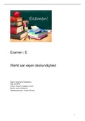 Examenbundel gespecialiseerd pedagogisch medewerker