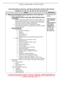 NR 324 Exam 3 STUDY GUIDE- Chamberlain College of Nursing