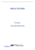 FAC2601 EXAM PACK 2021