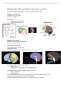 Summary Drugs for the Central Nervous System lectures