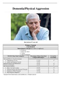 Dementia/Physical Aggression, Ron Jackson, 87 years old