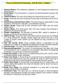 Test bank for focus on nursing pharmacology 9th edition by amy karch, 9781975180409, chapter 1-60 all chapters with answers and rationals  2024